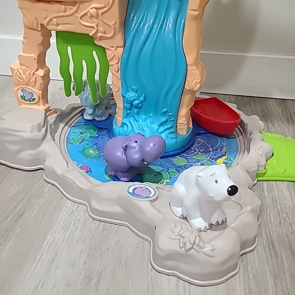 Fisher Price Little People Share & Care Safari Jungle Playset. 15 Animal Figures - Picture 8 of 17